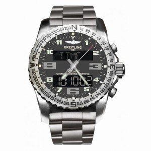 Breitling Professional Cockpit Grey Dial Titanium Men's Watch EB5010B1-M532TI