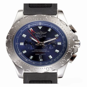 Breitling Professional Skyracer 11048 Black Rubber Strap Round Mens Watch