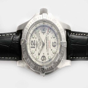 Breitling Super Ocean A1736006/B909-1CD White Dial Automatic Chronograph Round Watch