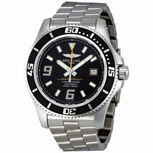 Breitling Superocean 44 Black Dial Automatic Men's Watch A1739012-BA78SS
