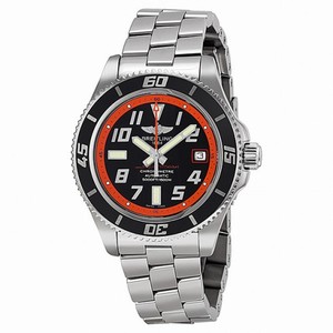 Breitling SuperOcean Automatic Black Dial Stainless Steel Men's Watch A17364Y4-BA89SS
