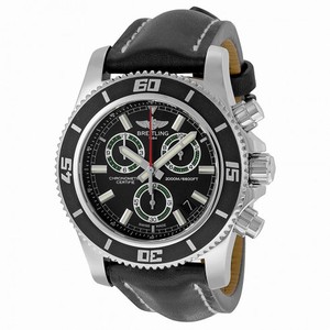 Breitling SuperOcean Chronograph M2000 Black Dial Men's Watch A73310A8-BB75BKLT