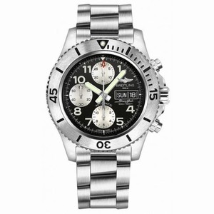 Breitling Superocean Chronograph Steelfish Black Dial Men's Watch A13341C3/BD19SS