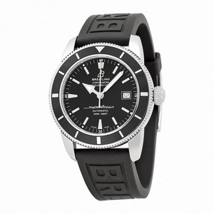 Breitling Superocean Heritage 42 Black Dial Black Rubber Men's Watch A1732124-BA61BKPT3