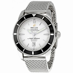 Breitling SuperOcean Heritage 46 Silver Dial Men's Watch A1732024-G642SS