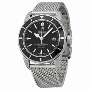 Breitling Superocean Heritage Black Dial Stainless Steel Men's Watch A1732124-BA61SS
