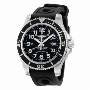 Breitling Superocean II 42 Automatic Black Stainless Steel Men's Watch A17365C9-BD67BKORT