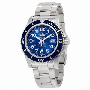 Breitling Superocean II 44 Gun Blue Dial Stainless Steel Automatic Men's Watch A17392D8/C910