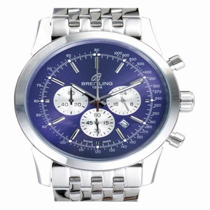 Breitling TransOcean Chrono AB015212/BA99/151A Blue Dial Automatic Round Watch