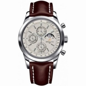 Breitling Transocean Chronograph 1461 Brown Leather Men's Watch A1931012-G750BRLT