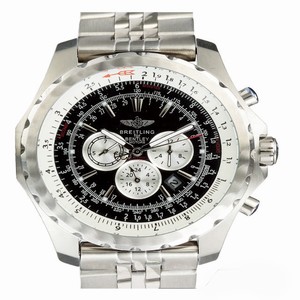 Breitling Windrider Chronomat A 25362 Round Black Dial Watch