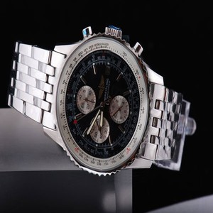Breitling Windrider Chronomat Evolution A13330 42mm Automatic Black Dial Watch