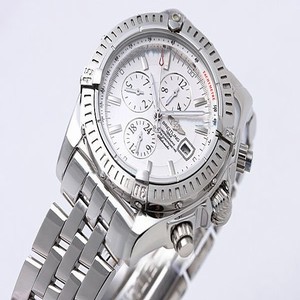Breitling Windrider Chronomat Evolution A1335611-A573SS Automatic White Dial Round Watch