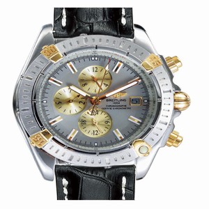 Breitling Windrider Chronomat Evolution B13356 Grey Dial Round Watch