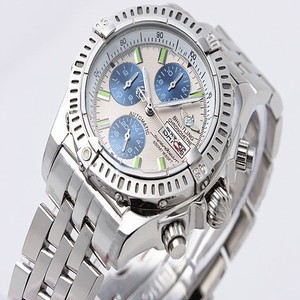 Breitling Windrider Chronomat Evolution Steel 6 Stainless Steel Case Round Mens Watch
