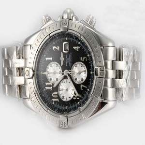 Breitling Windrider Chronomat Evolution Steel 9 42.5mm Mens Stainless Steel Case Watch