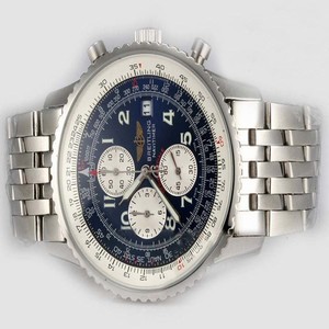 Breitling Windrider Chronomat Evolution Steel1 Mens Stainless Steel Bezel Stainless Steel Case Watch