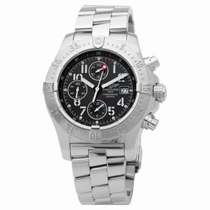 Breitling Avenger Skyland Black Dial Stainless Steel Men's Watch A1338012-B861SS