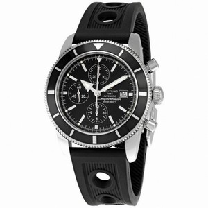 Breitling Superocean Heritage Chronograph Black Dial Black Rubber Men's Watch A1332024-B908BKRD
