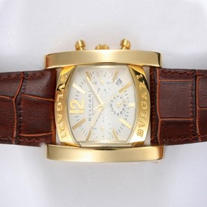Bvlgari Assioma AA44C13GLDCH Mens Stainless Steel with 18k Gold Bezel Automatic Watch