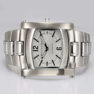 Bvlgari Assioma AA44C14SSD 44mm Silver Stainless Steel Strap Mens Watch