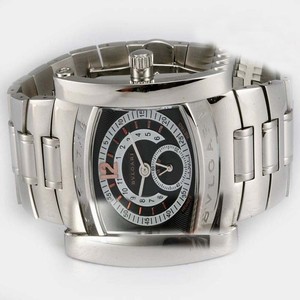 Bvlgari Assioma AAW48GLHR Stainless Steel Case Black Dial Watch
