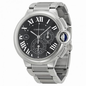 Cartier Ballon Bleu Black Dial Chronograph Men's Watch W6920025