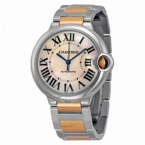 Cartier Ballon Bleu de Cartier Gold and Steel Medium Watch W6920033