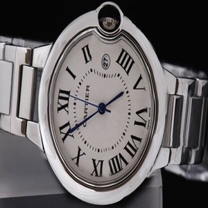 Cartier Ballon Bleu de Cartier W69012Z4 Mens Stainless Steel Case 42mm Watch