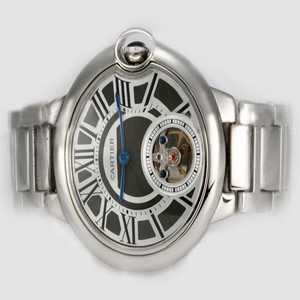 Cartier Ballon Bleu de Cartier W6920021 Silver Stainless Steel Strap Multicolor Dial 46mm Watch