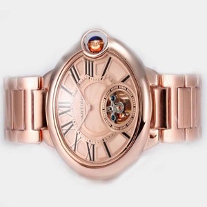 Cartier Ballon Bleu de Cartier WE6920002 Manual Winding Gold Dial 42mm Watch