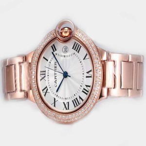 Cartier Ballon Bleu de Cartier WE9005Z3 Round Quartz Mens Watch