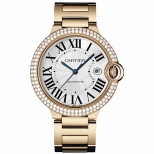 Cartier Ballon Bleu Rose Gold Men's Watch WE9008Z3