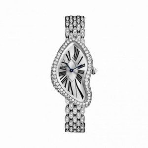 Cartier Crash Silver Dial Ladies Watch HPI00654