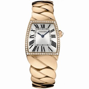 Cartier La Dona de Cartier Silver Dial 18kt Rose Gold Ladies Watch WE60050I