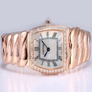 Cartier La Dona de Cartier WE60050I 28x30mm Quartz White Dial Watch