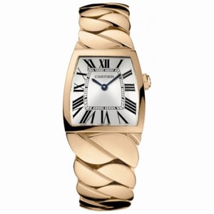 Cartier La Dona Silver Dial 18kt Rose Gold Ladies Watch W640040I