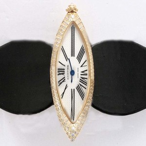 Cartier Libre WJ303050 Mens Stainless Steel with 18k Gold Bezel Watch