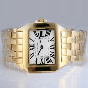 Cartier Montre w25063x9 Stainless Steel with 18k Gold Bezel Gold 18k Gold Strap Watch