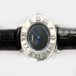 Cartier Must 21 W10072R6 Quartz Black Dial Man:38mm / Lady:30mm Watch