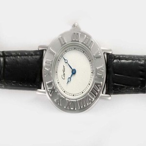 Cartier Must 21 W10109T2 Man:38mm / Lady:30mm Quartz White Dial Watch