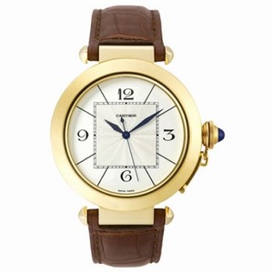 Cartier Pasha 18kt Yellow Gold Men's Watch W3019551