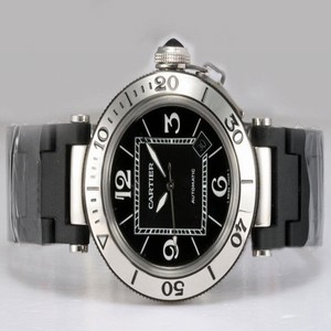 Cartier Pasha de Cartier 2790 Round Stainless Steel Case Mens Watch