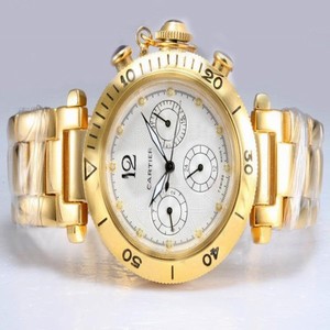 Cartier Pasha de Cartier W301970M Mens Stainless Steel Case Round Watch