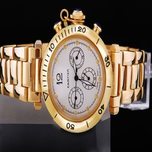 Cartier Pasha de Cartier W3019951 Mens Round Automatic Watch
