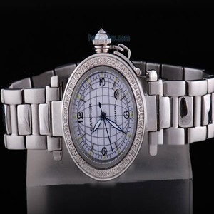 Cartier Pasha de Cartier W31015M7 Stainless Steel Case 36mm Mens Watch