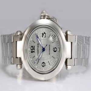 Cartier Pasha de Cartier w31074M7 Stainless Steel Case Round Watch
