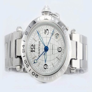 Cartier Pasha de Cartier W31078M7 Automatic Round White Dial Watch