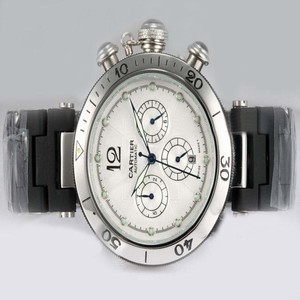 Cartier Pasha de Cartier W3108555 Automatic 40.5mm White Dial Watch