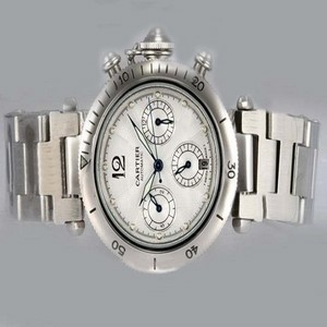 Cartier Pasha de Cartier W31089M7 Round Mens Automatic Watch